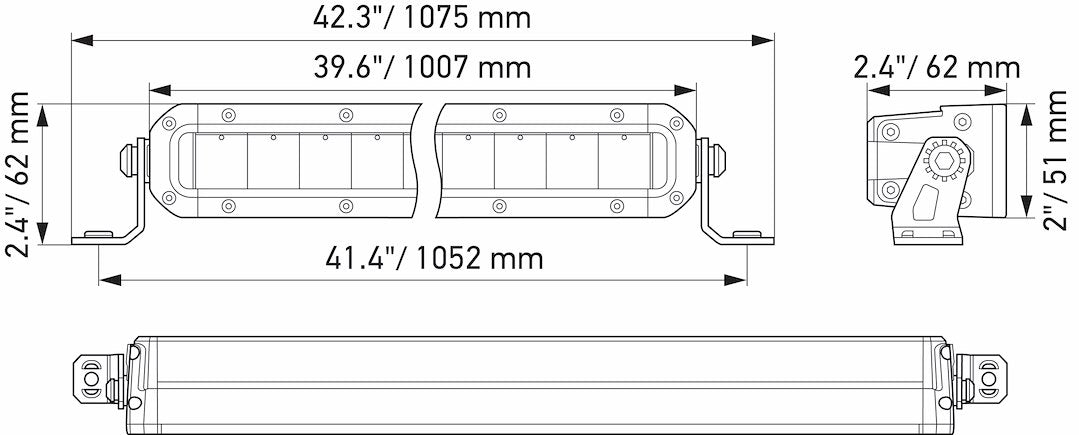 Product of Hella 358197321 Light Bar 