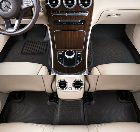 Product of 3D Mats KAGU L1FR14901509 Black Thermoplastic Floor Liner 