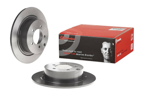 Product of Brembo 08C24711C02 Solid 1 Piece Brake Rotor 