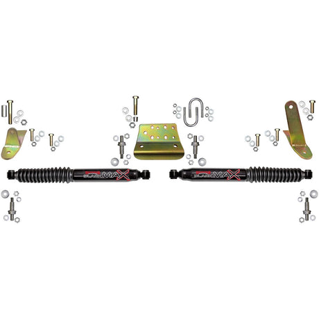 Product of Skyjacker Suspensions 8213 Dual Twin Tube Steering Stabilizer 
