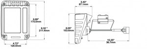 Product of J.W. Speaker 0347531 279 J Series Tail Light Assembly 