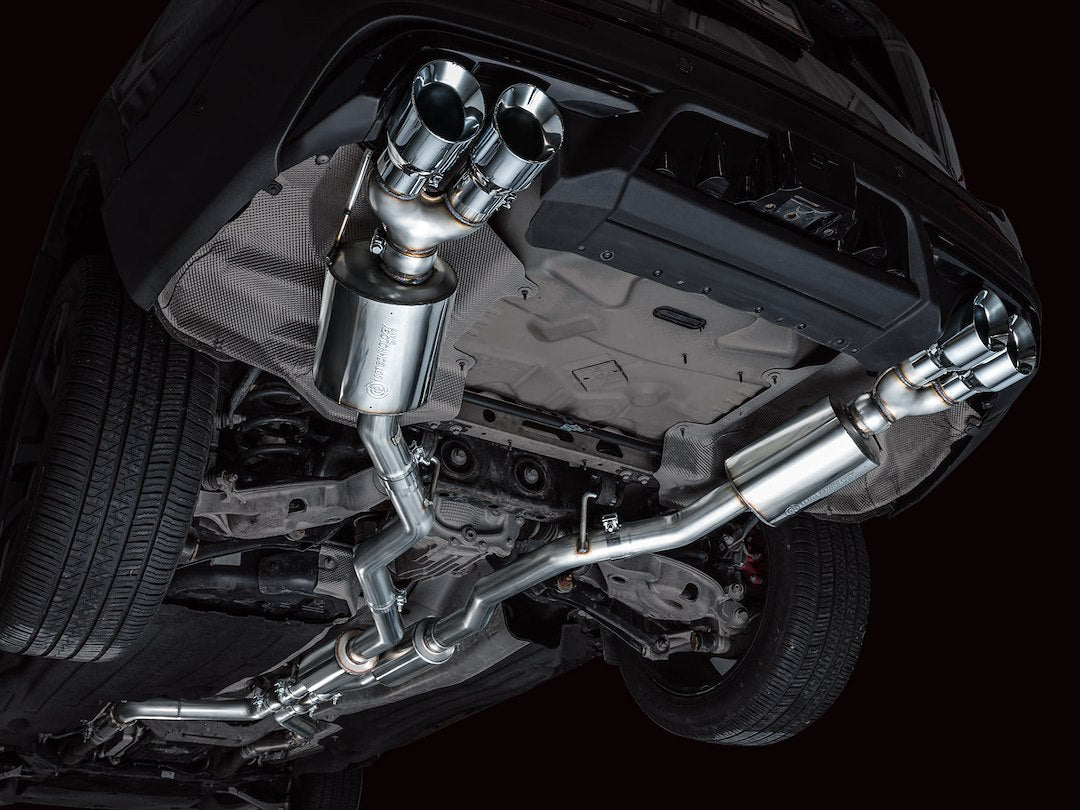 Product of AWE Tuning 3015-42625 Touring Edition Cat-Back System Dual Exhaust System Kit 
