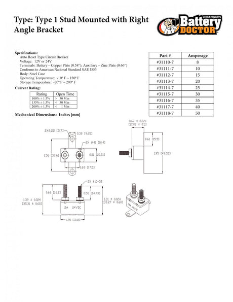 Product of Wirthco 31115 Circuit Breaker