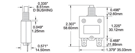 Product of Blue Sea 7059-Bss Circuit Breaker