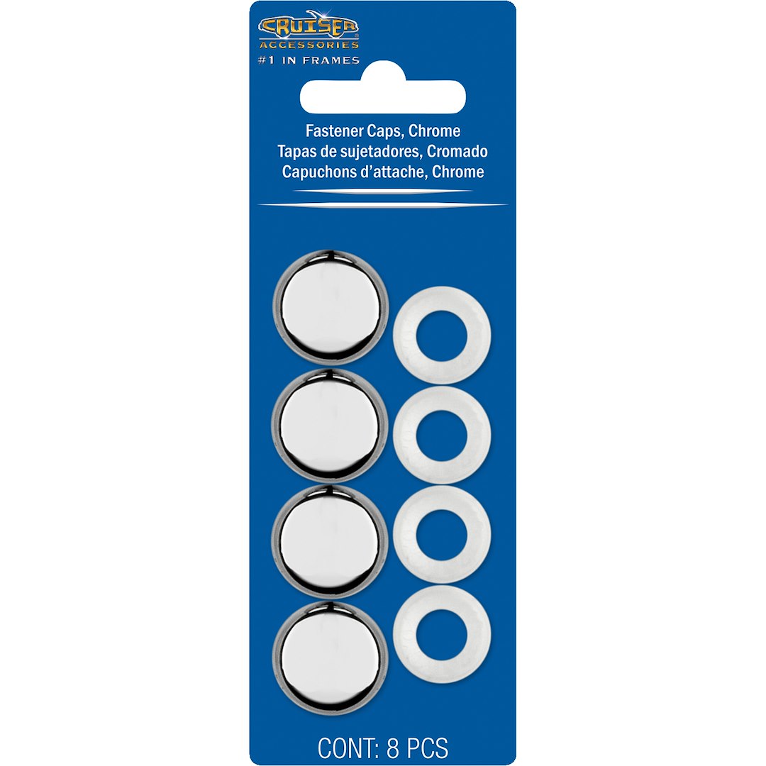 Cruiser 82630 License Plate Bolt Cover||82630_P02-Fastener-Ca_Chrome-Inpack.Jpg||87||c3482630||1008644