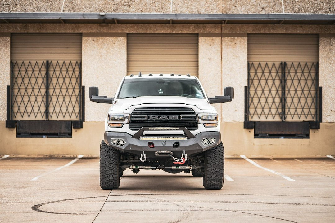 Product of Road Armor 4192EF3B Evolution Series Steel Textured Powder Coated Bumper 