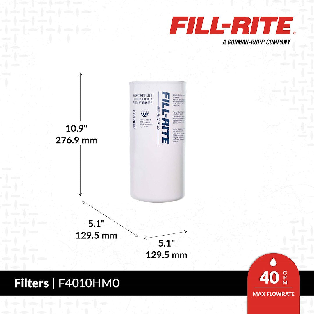 Fill-Rite F4010hm0 Liquid Transfer Tank Pump Filter||f4010hm0_1.Jpg||86||f72f4010hm0||1556857