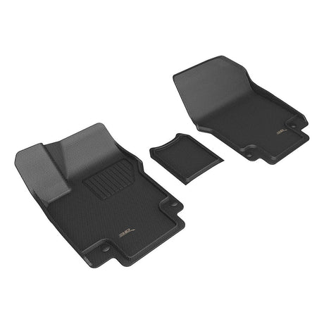 Product of 3D Mats KAGU L1HY12501509 Black Thermoplastic Rubber Of Carbon Fiber Texture Floor Liner 