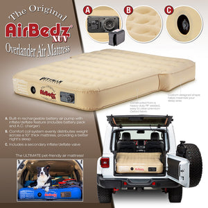 Airbedz By Pittman Outdoors Ppi-Tan_Xuv Rear Seat Air Mattress||ppi-Tan_Xuv_Specs And Callouts_1500x1500_Copy.Jpg||93||abzppitanxuv||1526958