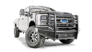 Product of Fab Fours FS23-Q5960-1 Black Steel Elite Steel Matte Powder Coated Bumper 