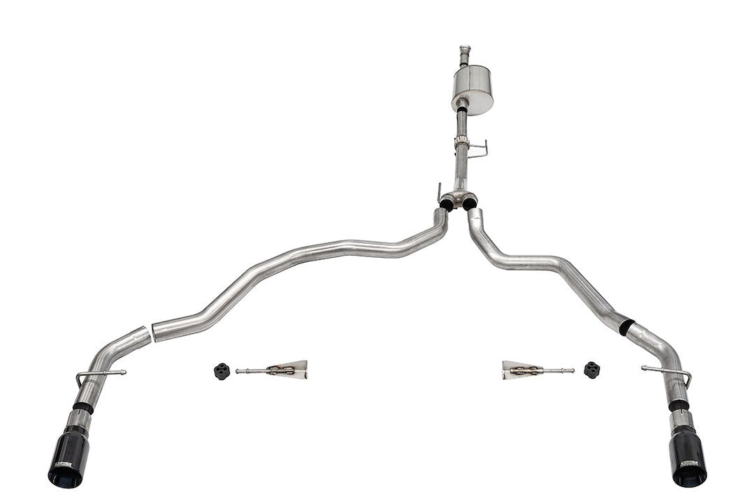Product of Corsa Performance 21167BLK Xtreme Cat Back System Single Exhaust System Kit 