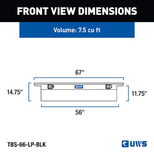 Uws Tbs-66-Lp-Blk Tool Box||tbs-66-Lp-Blk_3008x1990_Ca.Jpg||93||u22tbs66lpblk||1726906