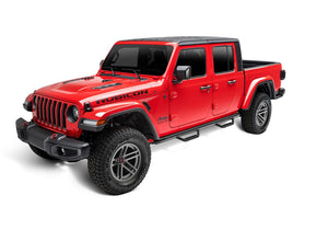 Product of N-Fab J1980T W2W Series Nerf Bar With Drop Down Steps 