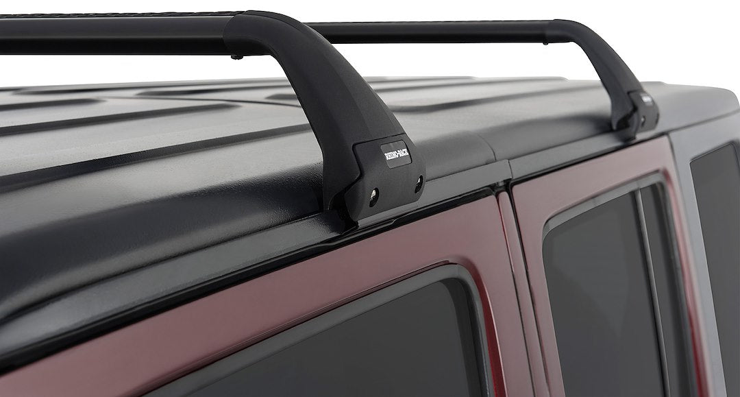 Product of Rhino-Rack USA SG59 50 Inch Front Bar/ 50.8 Inch Rear Bar Black Roof Rack Cross Bar - Set Of 2 