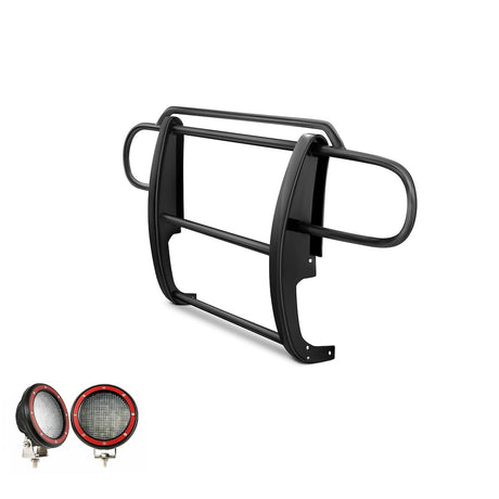 Product of Black Horse Offroad 17JPWRMA-PLFR Grille Guard  