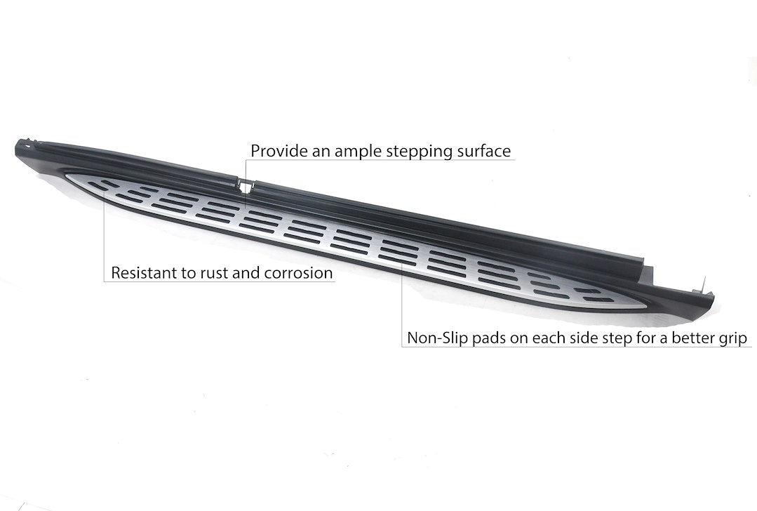 Product of Black Horse Offroad RMWC167 Replica Running Board 