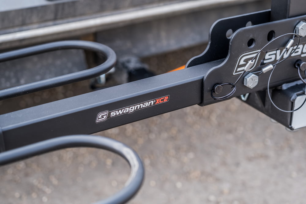 Product of Swagman 64650 2 Bikes Bike Wheel Rests In Loop Bike Rack - Receiver Hitch Mount No 