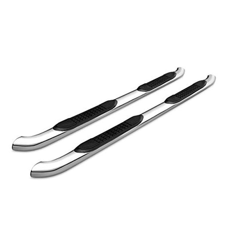 Product of Black Horse Offroad 9B080203SS Nerf Bar With Surface Steps 