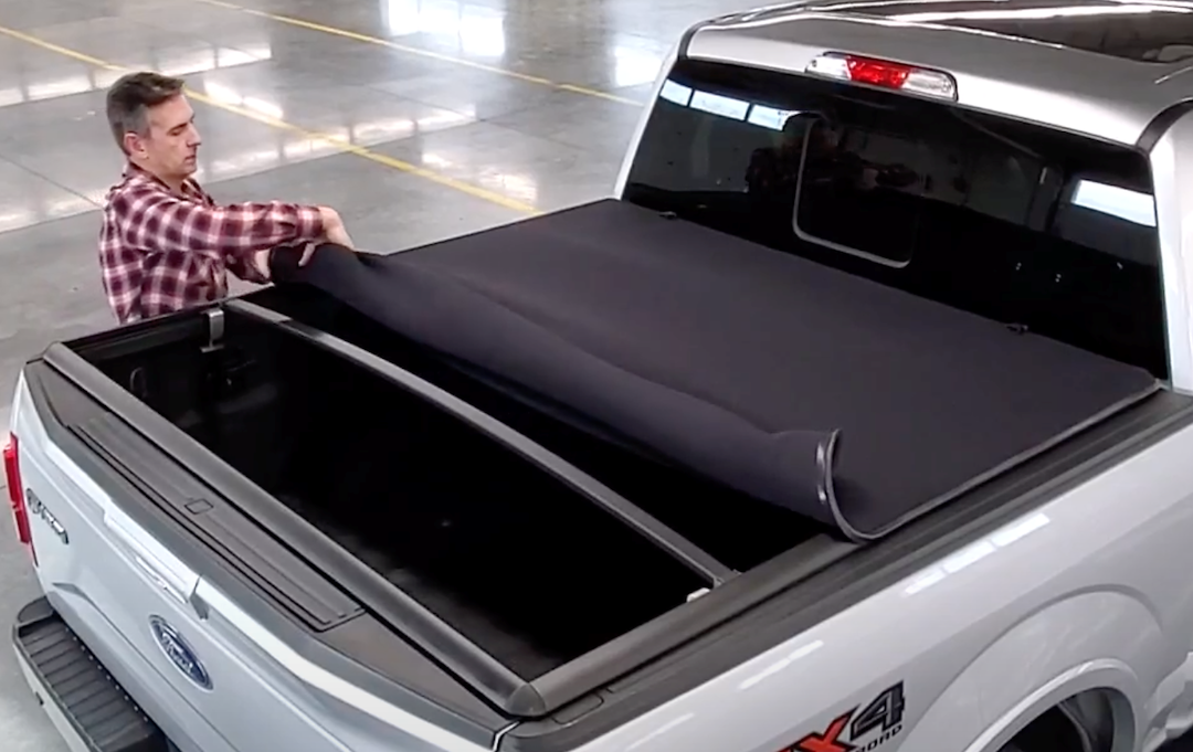 Product of Sawtooth STRETCH Soft Roll-Up TF1135-01 Tonneau Cover 