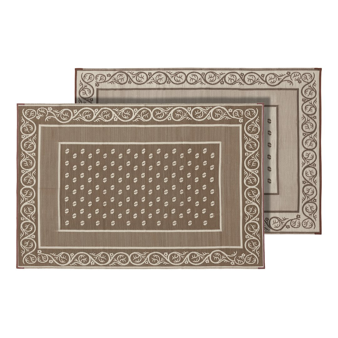 Faulkner 48824 Patio Mat||flk_48824_Patio Mat_Vineyard_Beige_Front-Back.Jpg||85||flk48824||1118828