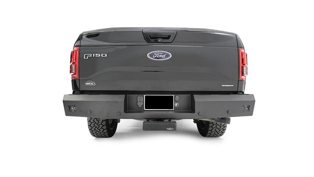 Product of Fab Fours FF15-RT3250-1 Red Steel Steel Powder Coated Bumper 