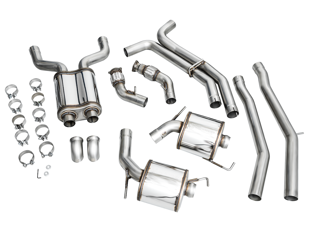 Product of AWE Tuning 3015-31003 Touring Edition Cat-Back System Dual Exhaust System Kit 
