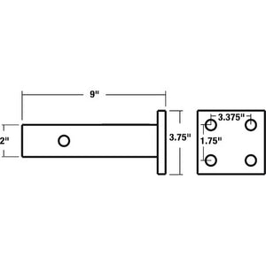Buyers Products Pm84 Pintle Hook Mounting Plate||pm84_8.Jpg||93||b83pm84||2237213