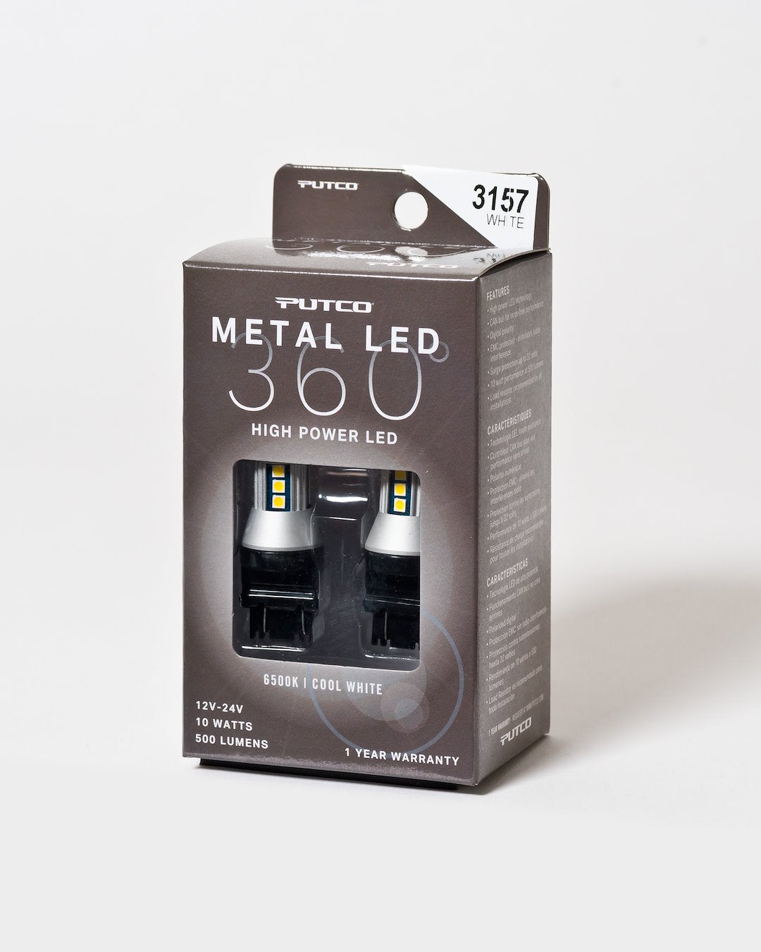 Putco 343157w-360 Brake Light Bulb - Led||343157w-360_2.Jpg||87||p45343157w360||1137728
