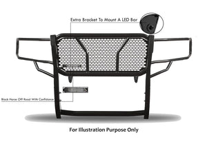 Product of Black Horse Offroad RU-DOSP19-B Grille Guard  