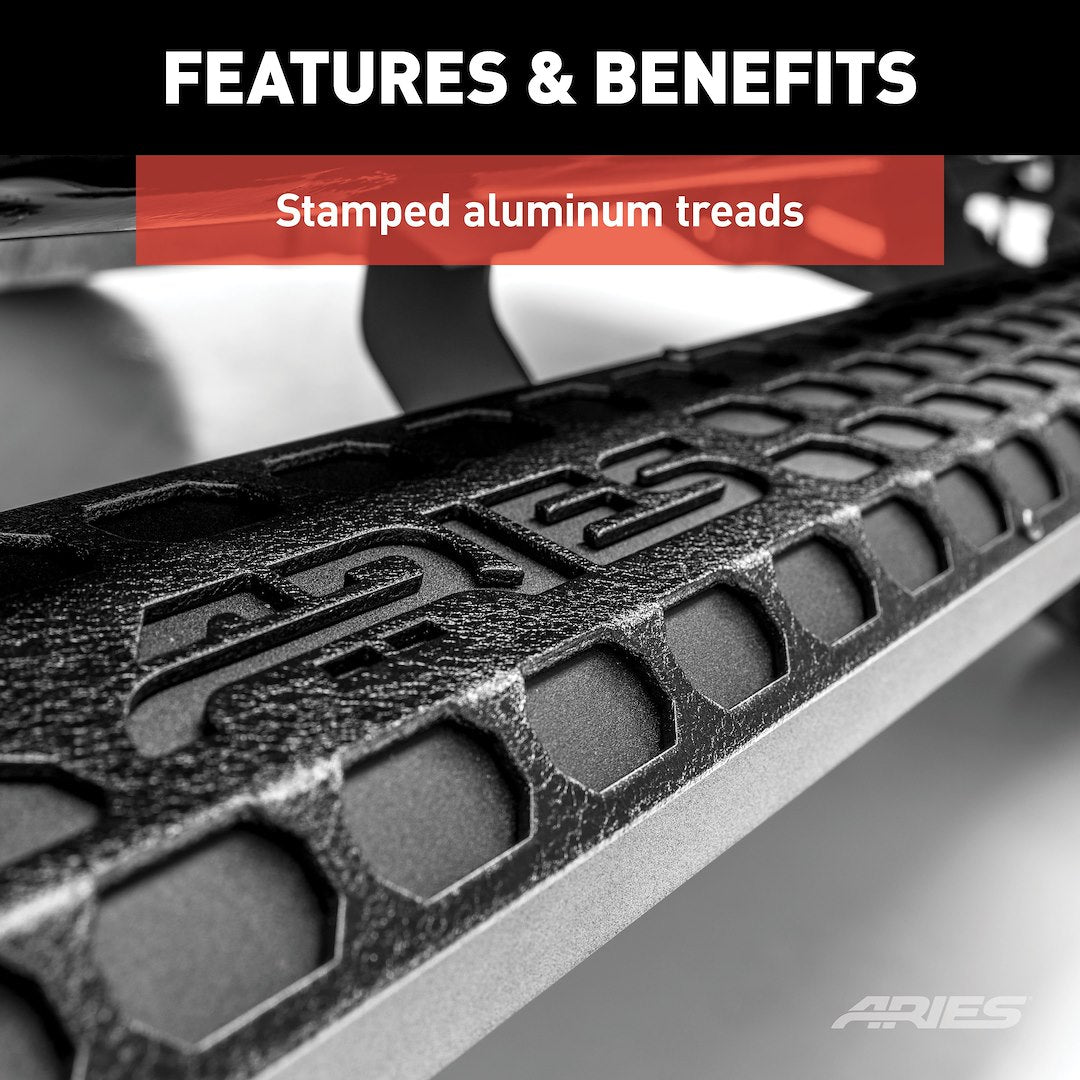 Product of Aries 2055975 AdvantEDGE ™ Running Board 