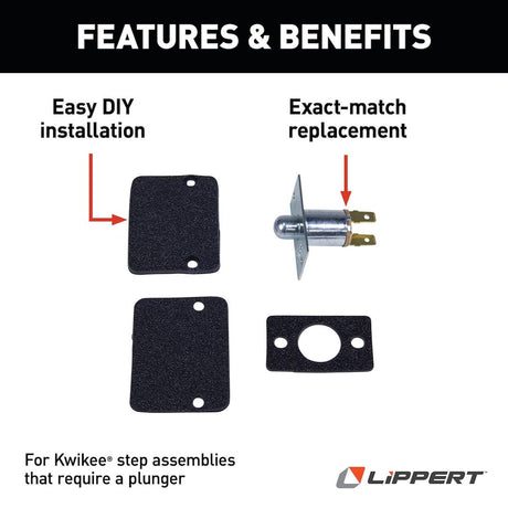 Lippert Components 379407 Entry Step Switch||379407_1.Jpg||86||m6v379407||929482