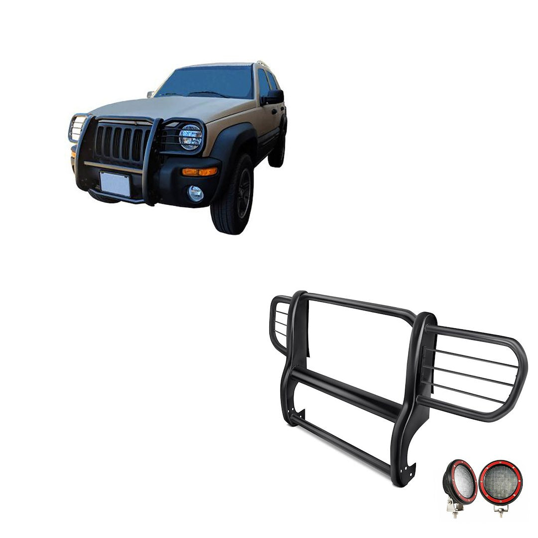 Product of Black Horse Offroad 17EH26MA-PLFR Grille Guard  