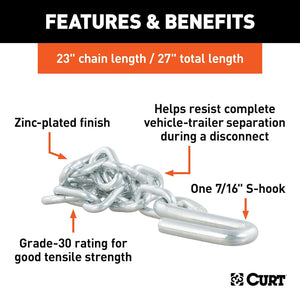 Curt 80040 Trailer Safety Chain||80040_3008x1990_Fa.Jpg||88||c9380040||2241755