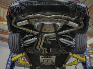Product of Advanced FLOW Engineering 49-36448-B Mach Force XP Cat Back System Dual Exhaust System Kit 