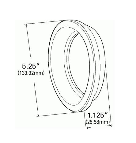 Product of Grote Industries 91740 Side Marker Light Grommet