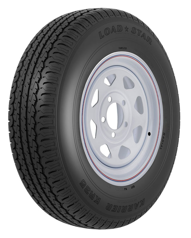 Americana Tire And Wheel 34899 Tire/ Wheel Assembly||kenda Kr35 Assembly-White Spoke W Stripe.Jpg||85||amw34899||1473835