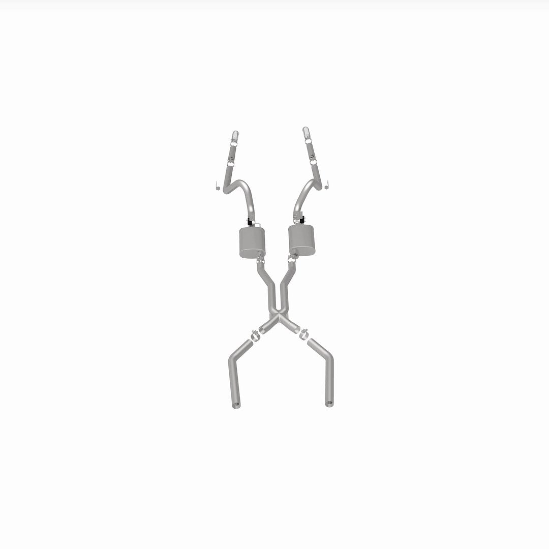 Product of Magnaflow Performance 15815 Exhaust System Kit Cat-Back System Dual Exhaust System Kit 