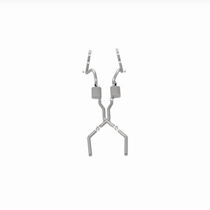 Product of Magnaflow Performance 15815 Exhaust System Kit Cat-Back System Dual Exhaust System Kit 