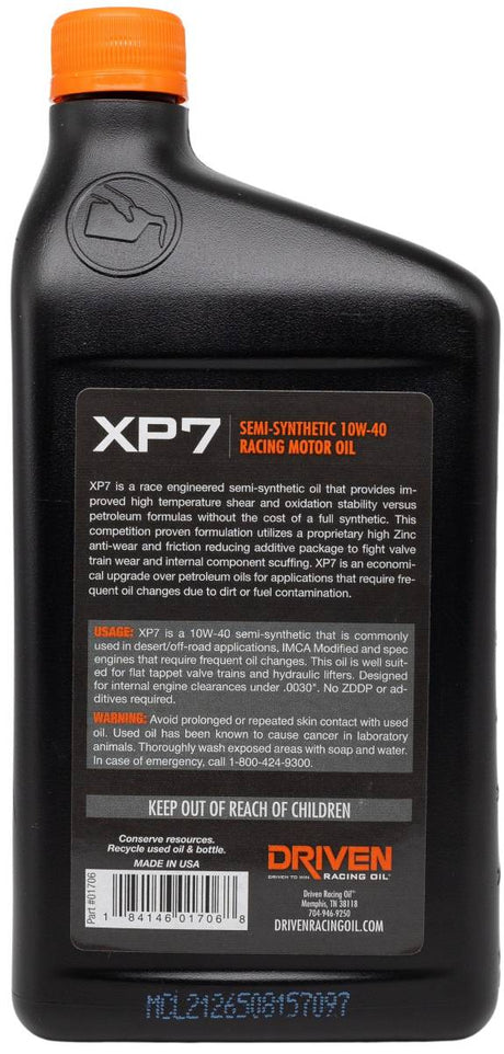Product of Driven Racing Oil/ Joe Gibbs 01706 Oil