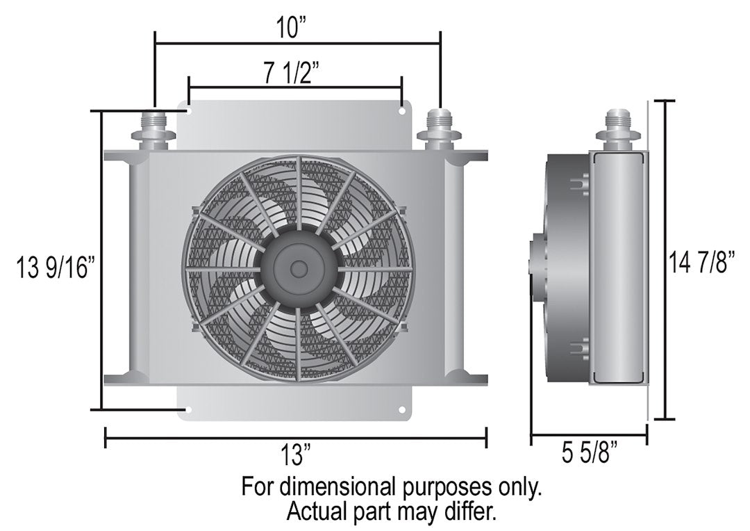 Product of Derale 13870 Fluid Cooler