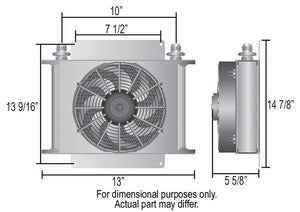 Product of Derale 13870 Fluid Cooler