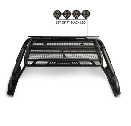 Black Horse Offroad Wrb-001bk-Plb Truck Bed Bar||wrb-001bk-Plb_2.Jpeg||86||blkrb001bkplb||1715013