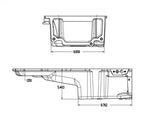 Holley Performance 302-2 Oil Pan||302-2dims.Jpg||88||h193022||1058328