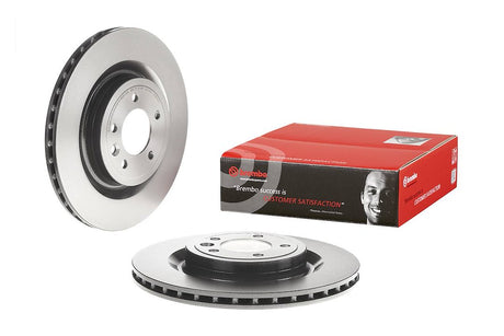 Product of Brembo 09B50311C02 Vented 1 Piece Brake Rotor 