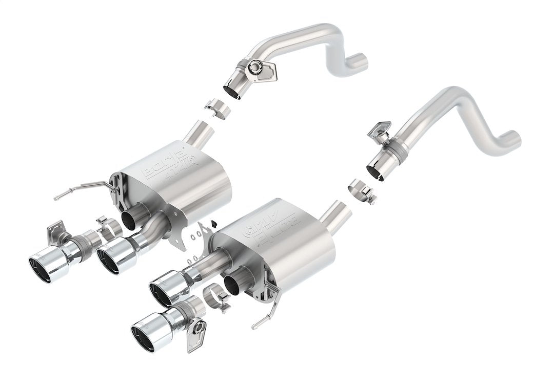 Product of Borla 11856 ATAK ® Series Axle Back System Dual Exhaust System Kit 