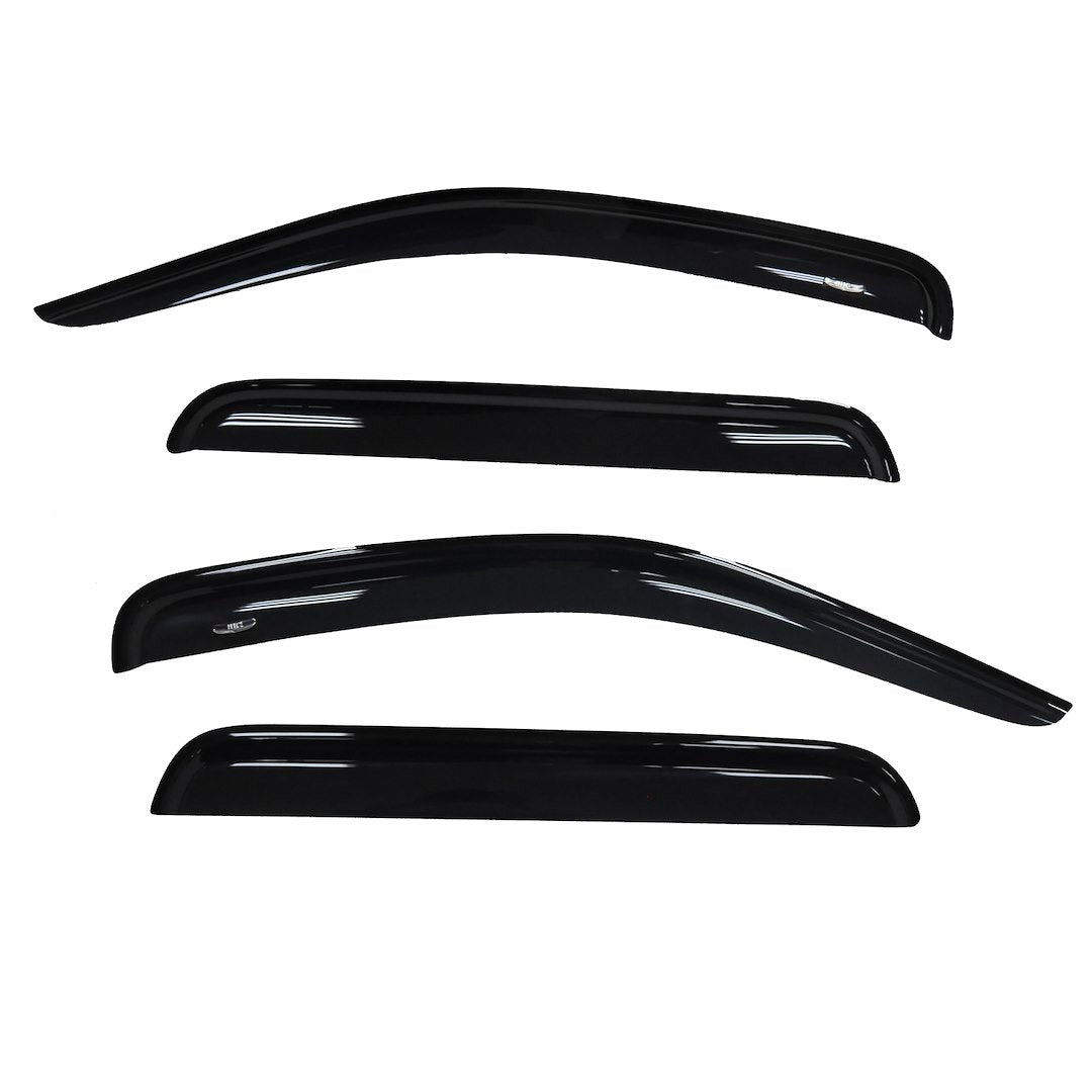 Product of TrailFX 4407H TFX 4-PC Window Vents Outside Channel Rainguard 