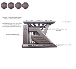 Black Horse Offroad Ar2-09ba3-Plfr Truck Bed Bar||ar2-09ba3-Plfr_15.Jpg||91||blk209ba3plfr||1032126