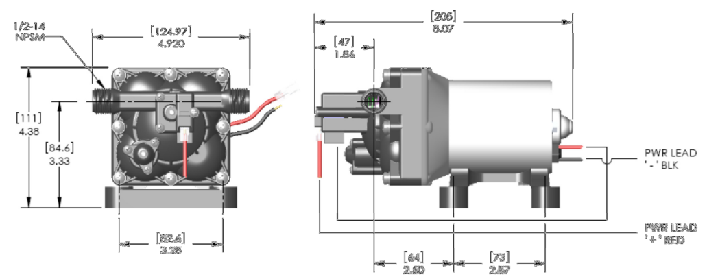 Product of Shurflo 4028-100-E54 Fresh Water Pump