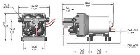 Product of Shurflo 4028-100-E54 Fresh Water Pump