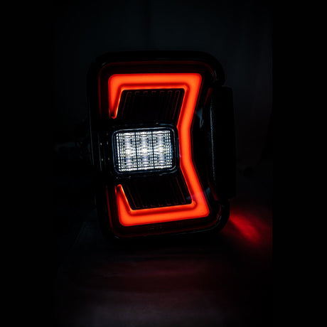 Product of Winjet Renegade CTRNG0668-BS-SQ Tail Light Assembly 
